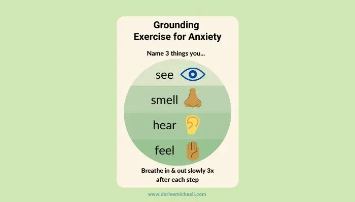 Name 3 Things Grounding Technique