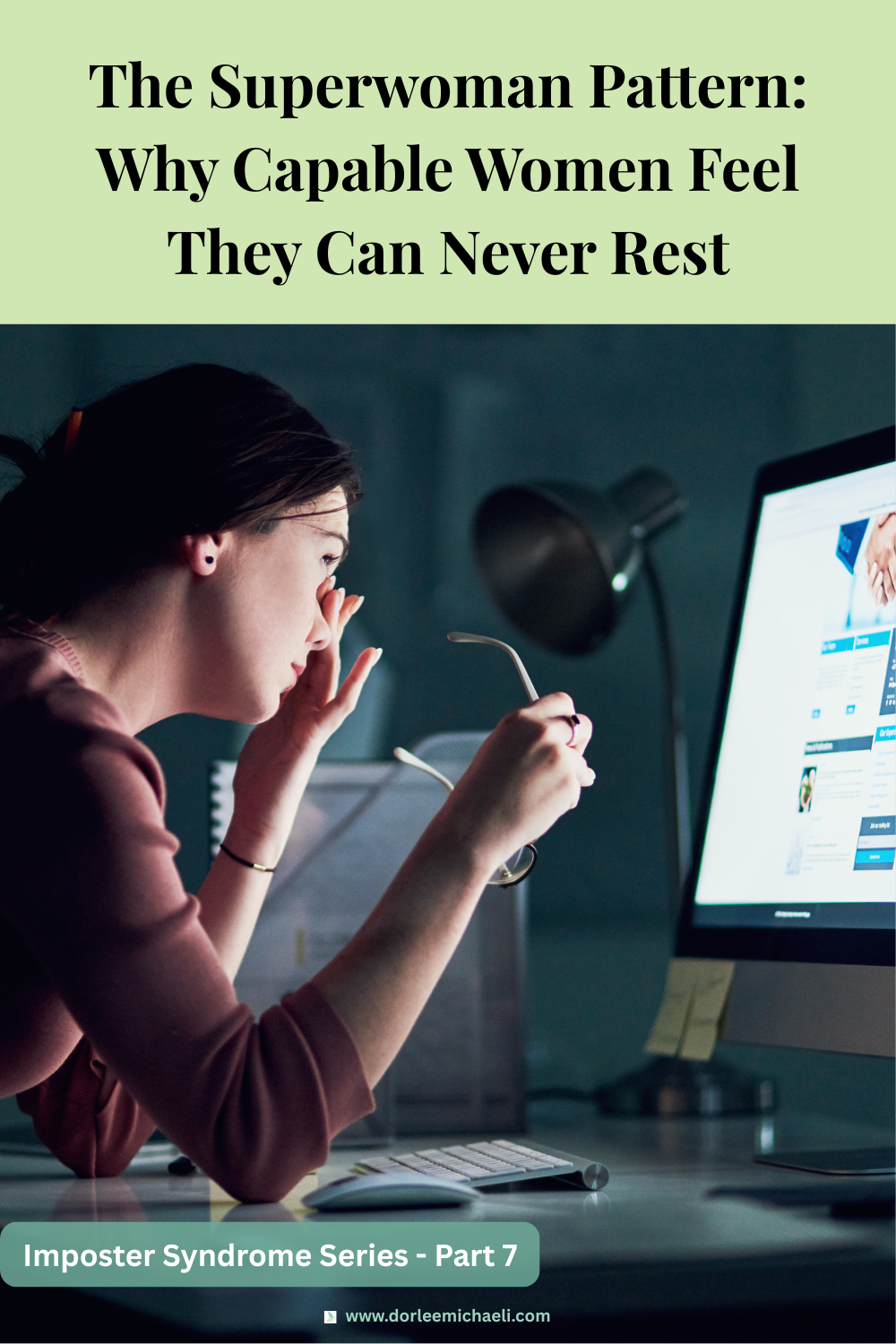 The Superwoman Pattern: Why Capable Women Feel They Can Never Rest